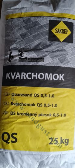  Kvarchomok Sakret 0.4-1 mm